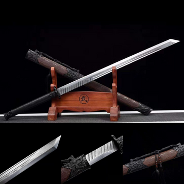 The Enshentodoragon Handmade Chinese Dao Manganese Steel-Romance of Men
